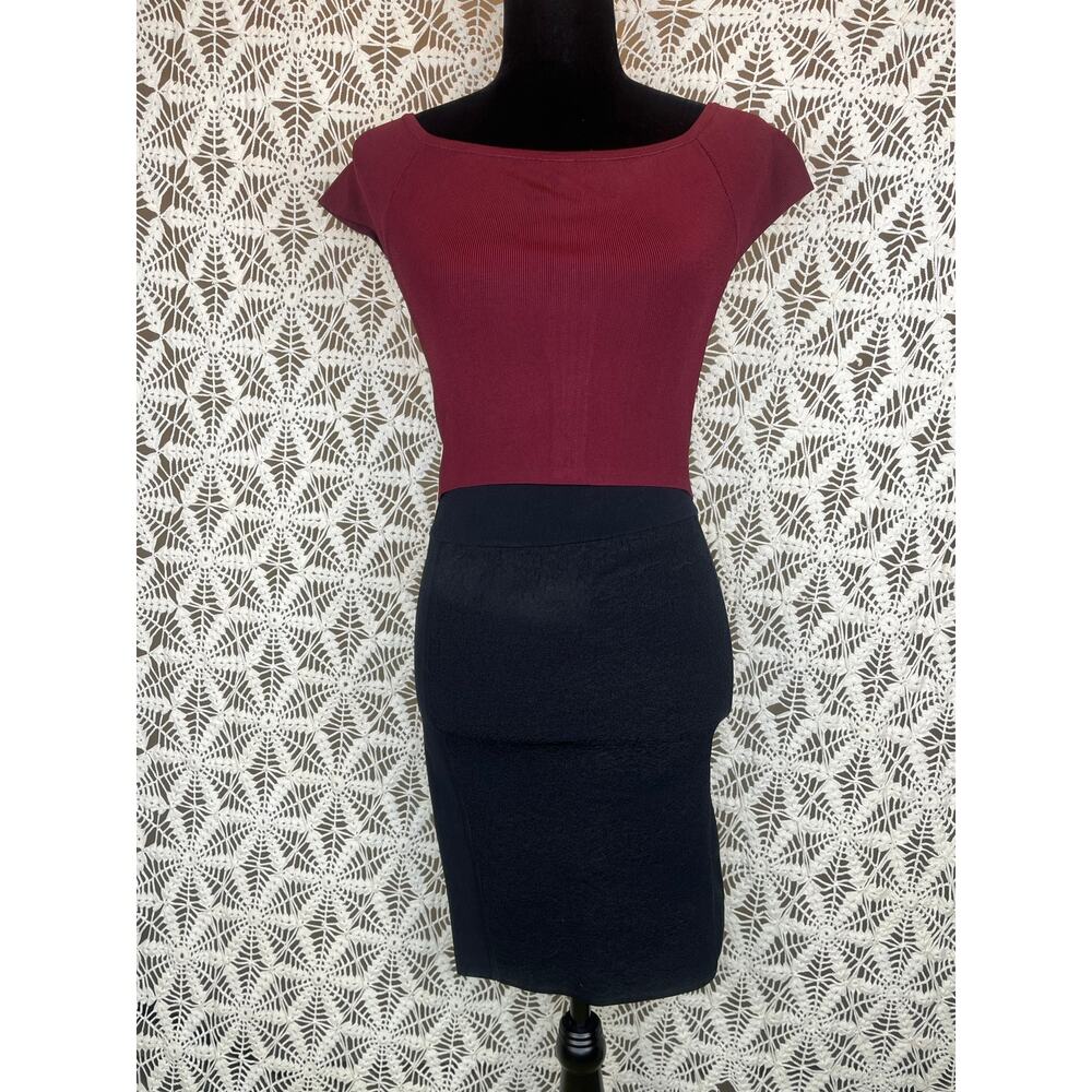 Tart Collections Black Stretch Pencil Skirt